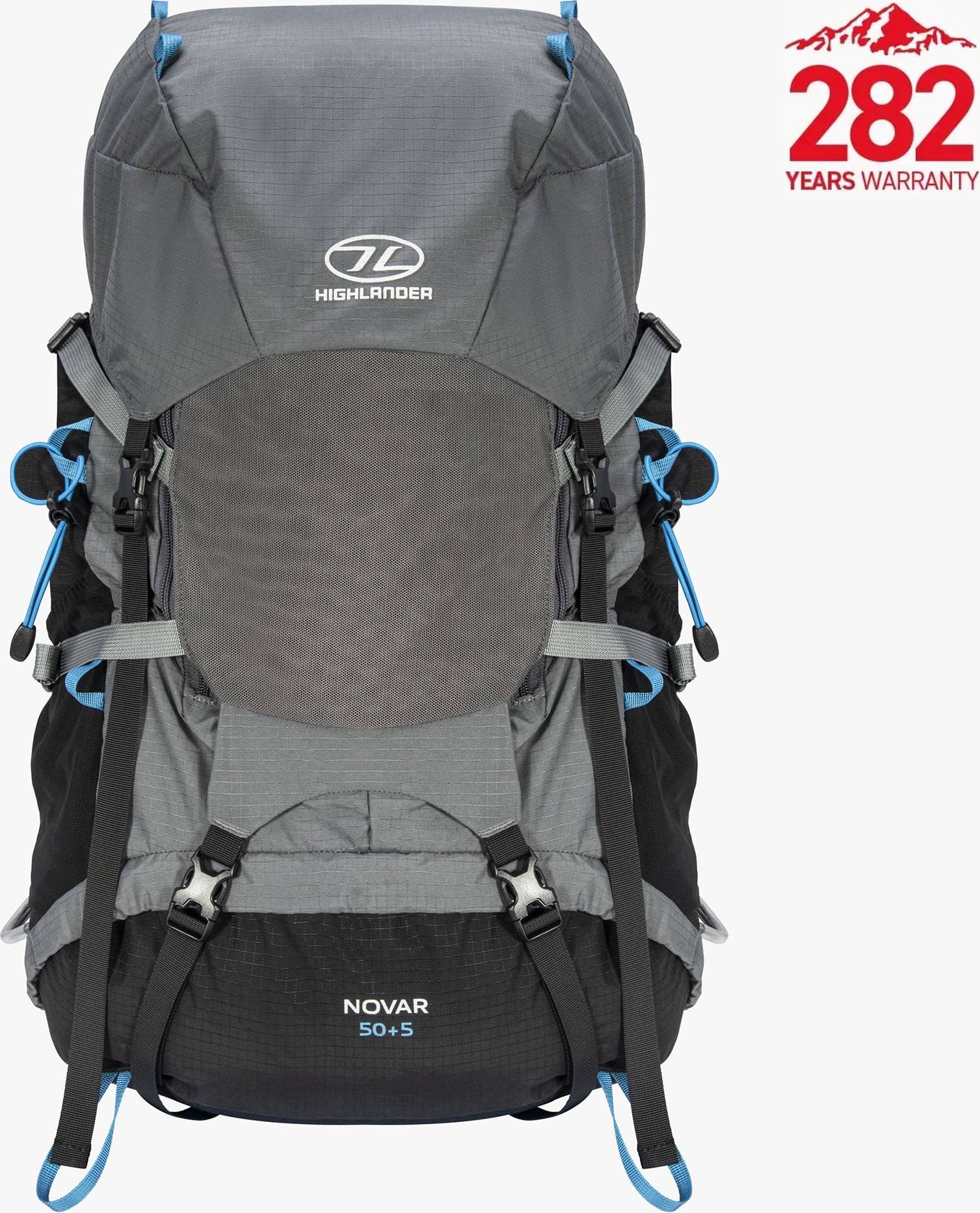 Novar Rucksack 50 5 Litri - Grigio