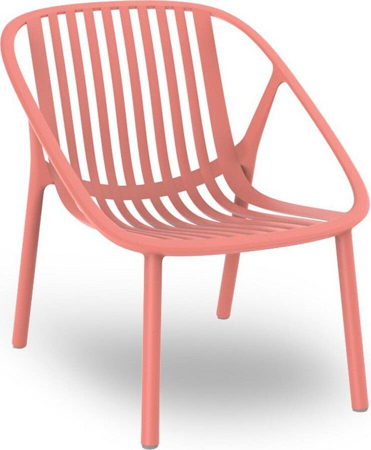 Resol Bini Lounge Sessel Rosa One Size