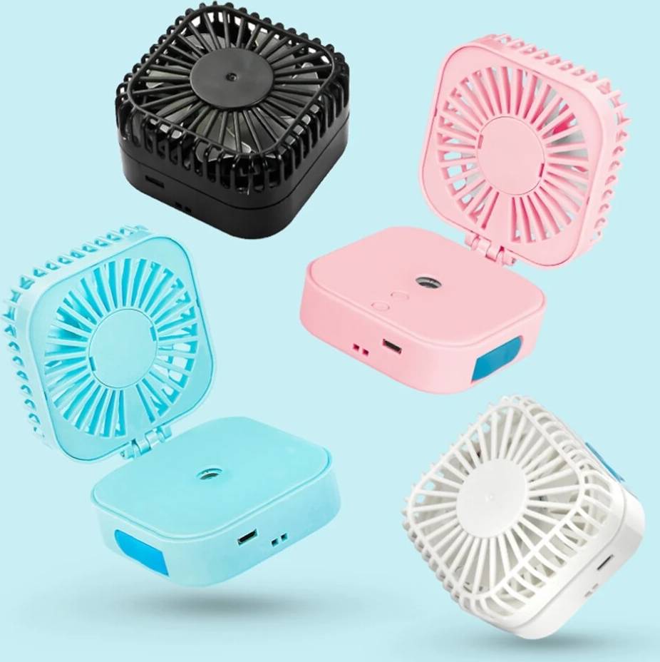 Misting fan Portable Wireless Foldable Misting Fan