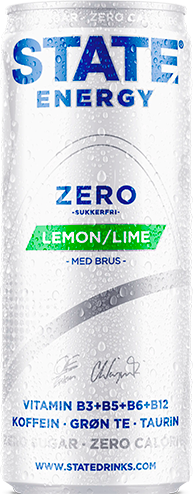 STATE Energy Lemon/Lime ZERO 33 cl.
