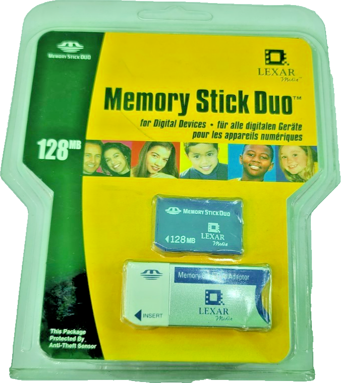 LEXAR Magicgate Memory Stick Pro Duo 128MB