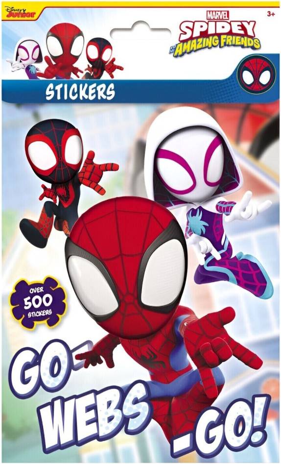Spiderman Kids Sticker Book