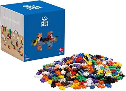 Plus Plus 600 Piece Basic Mix