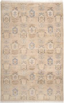 Dash and Albert Rugs Taupe Gray Rectangle 5' x 8' Area Rug