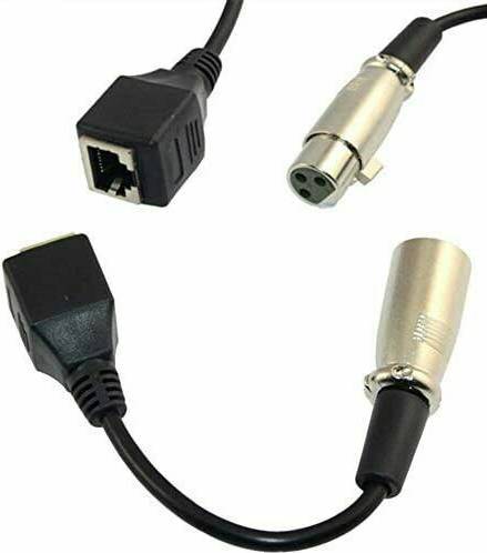 Innov8 XLR 3 Pin To RJ45 Network Adapter Cable 10cm