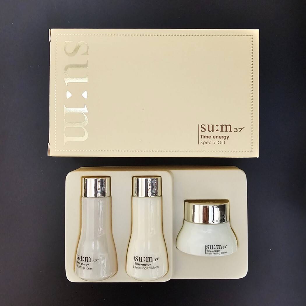 Su:m37 Time Energy 3 Items Sample Kit