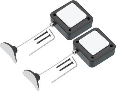 Uxcell 2 Pack Retractable Remote Control Tether