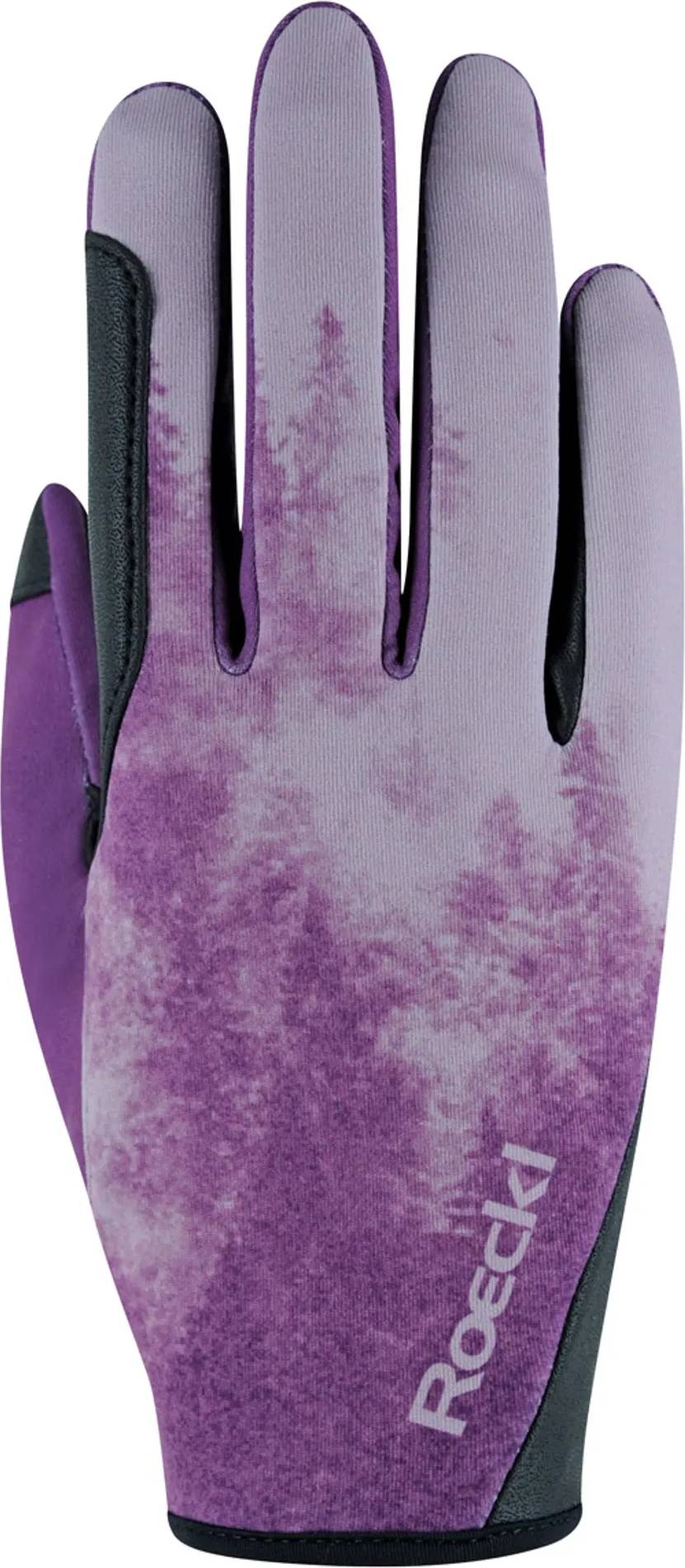Wing Winter Riding Gloves - Berry