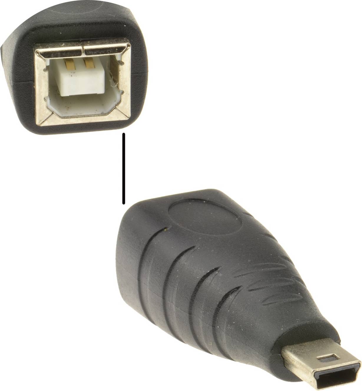 Kenable USB 2.0 Printer B Type Female To 5 Pin Adapter