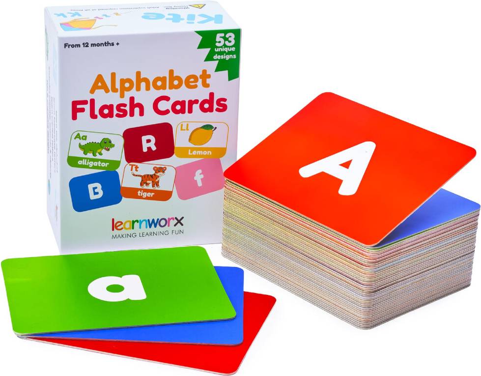 Alphabet ABC Flash Cards 2-4 R 52 Animal