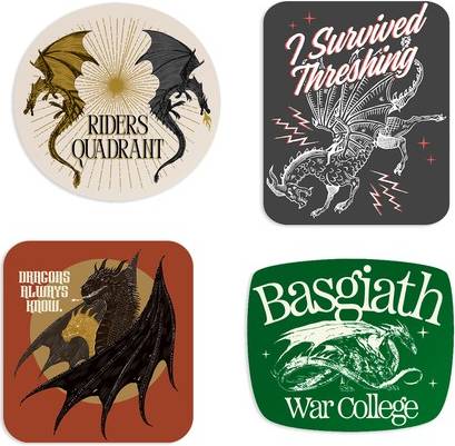 Dragon Rider Sticker Set