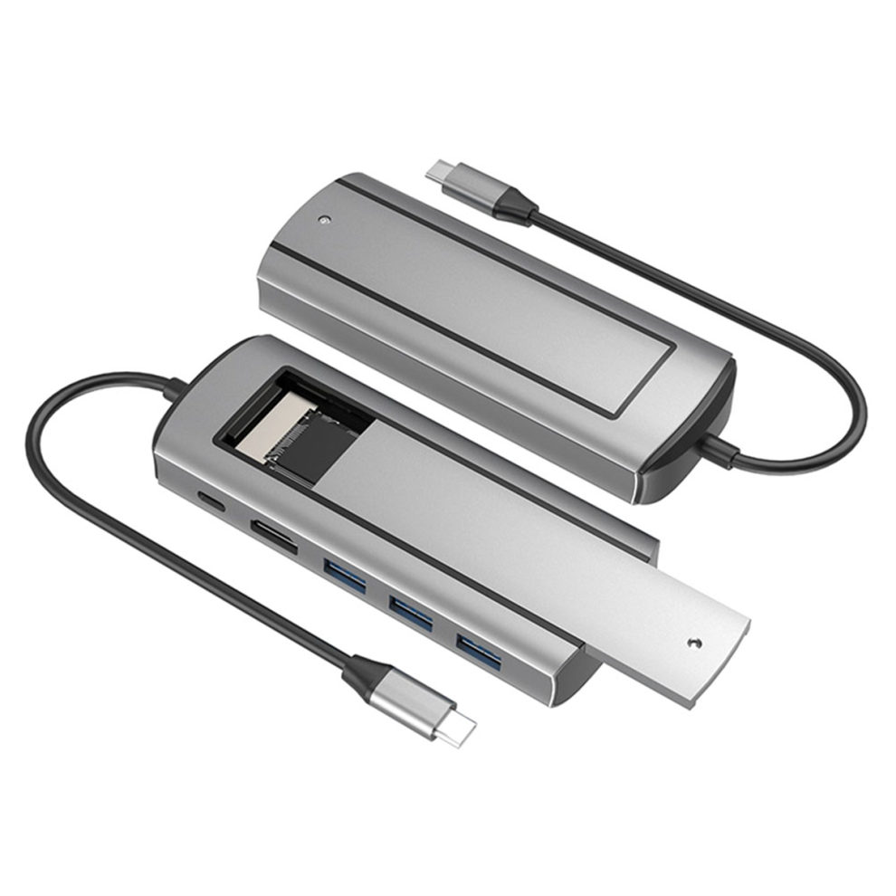 Typecat 6-In-1 M.2 SSD Hub USB C Docking Station