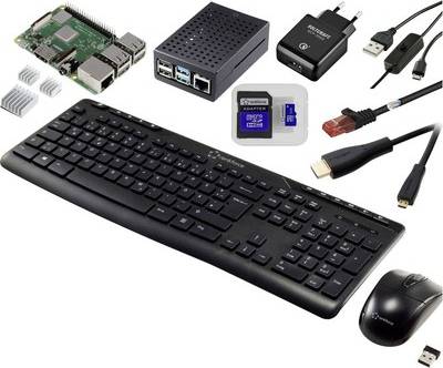 TRU Components Pro Set Raspberry Pi 3 B Computer Starter Kit
