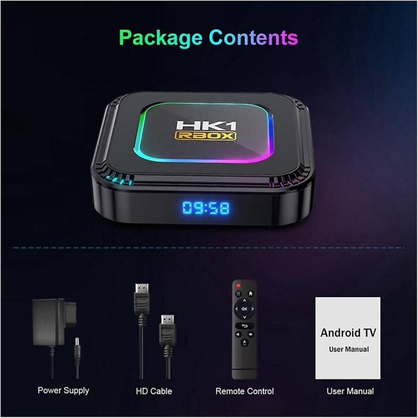 K8 Android 13 TV Box RK3528