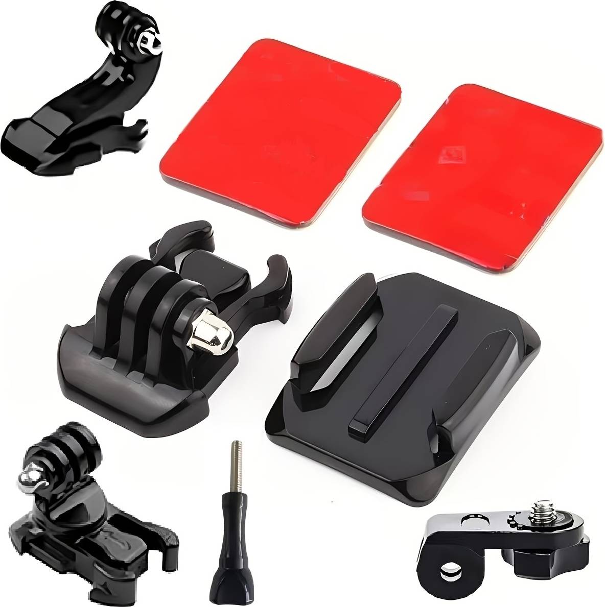 Temu 8pcs In 1 Action Camera Accessories Kit