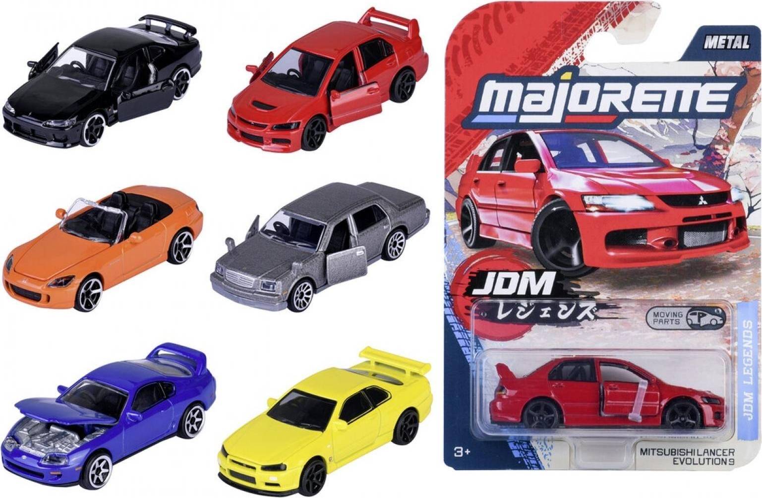 JDM Legends Premium Cars 6-Sort