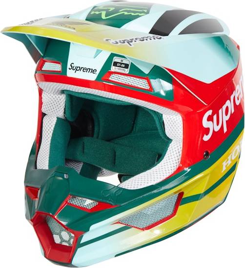 Supreme Fox Racing V1 Helmet - Moss