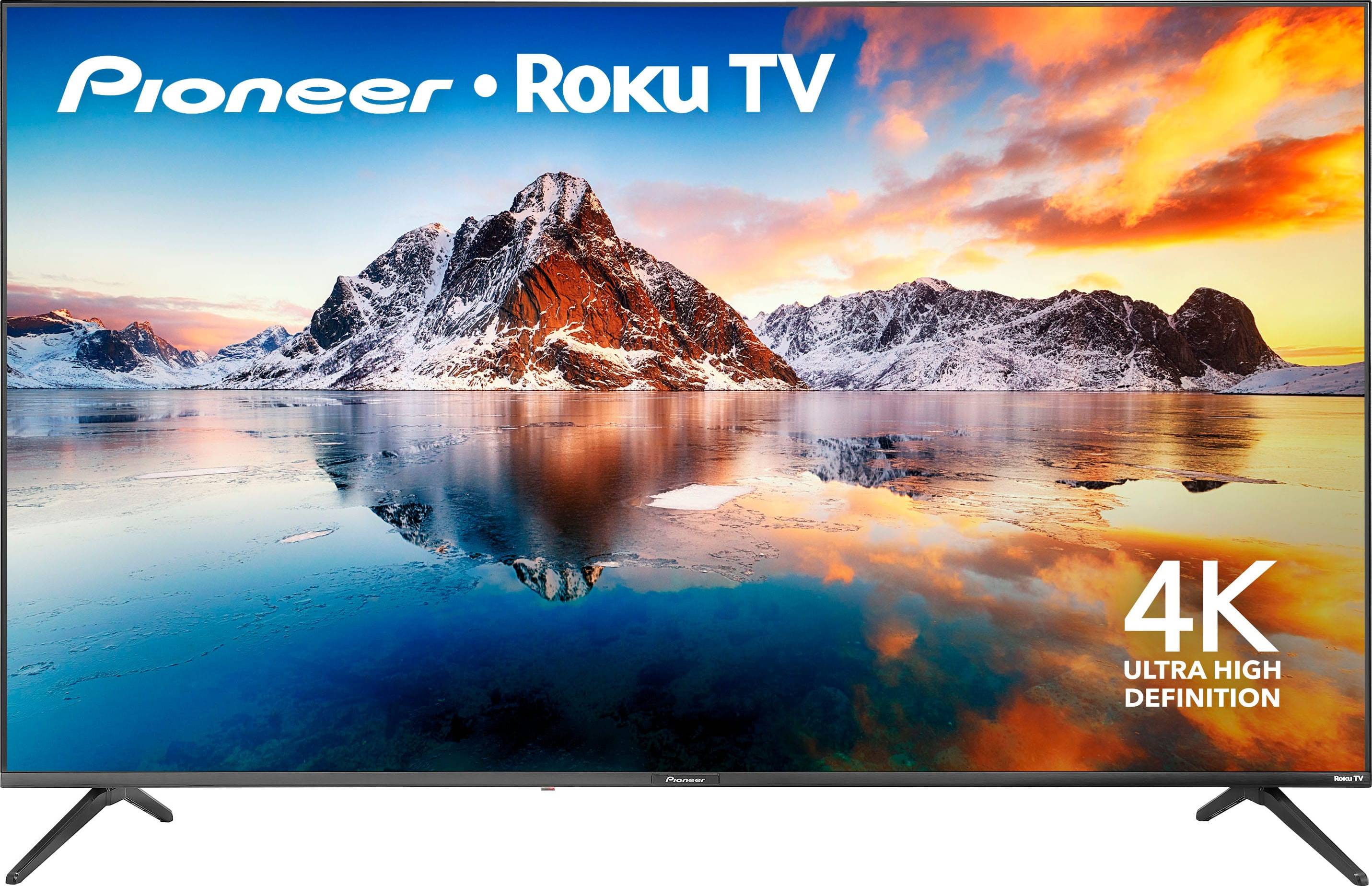 4k roku tv Pioneer 70 Inch Class LED 4K UHD Roku TV
