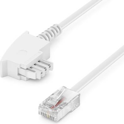 DeleyCON 15m Router Kabel Telefon Tae F Stecker