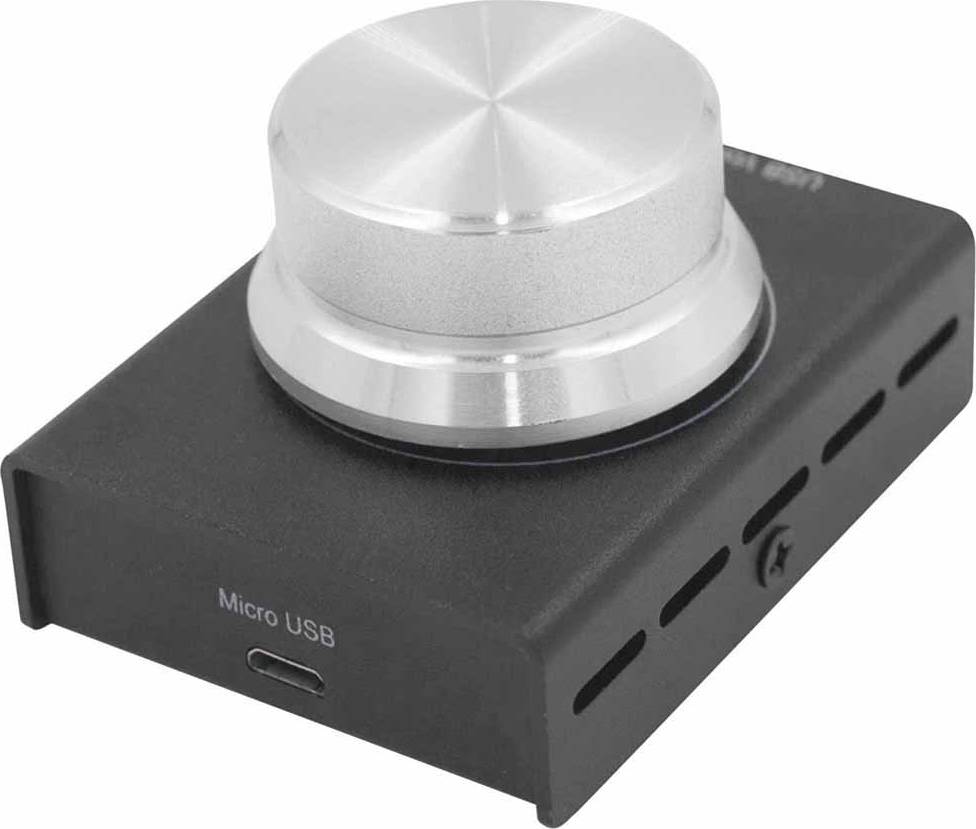 USB Volume Controller for Computer Speakers - Black