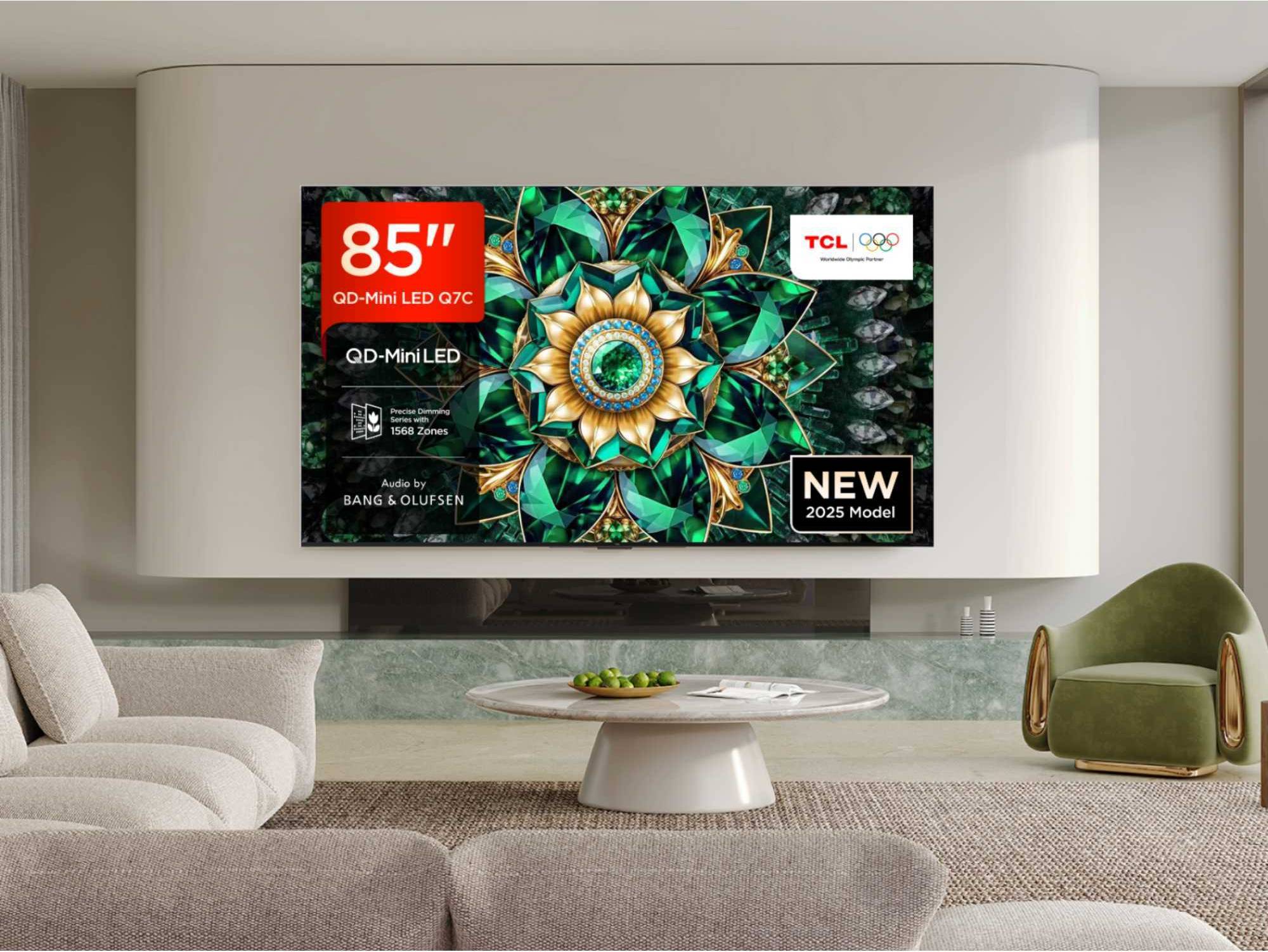4k mini led tv TCL 85 Inch 4K QD Mini LED UHD Smart TV