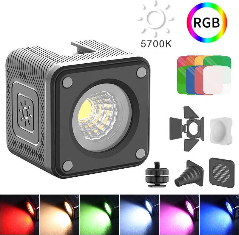 Greenzech GoPro Mini RGB LED Video Light 10m