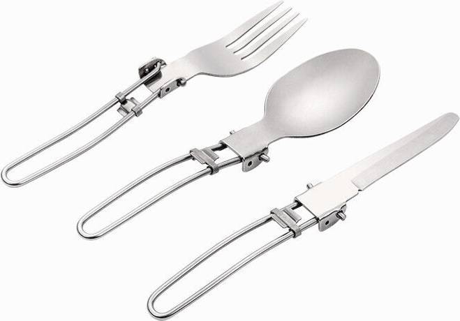 3 Pcs Stainless Steel Tableware