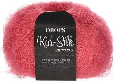 Kid Silk Uni Colour Raspberry 210m