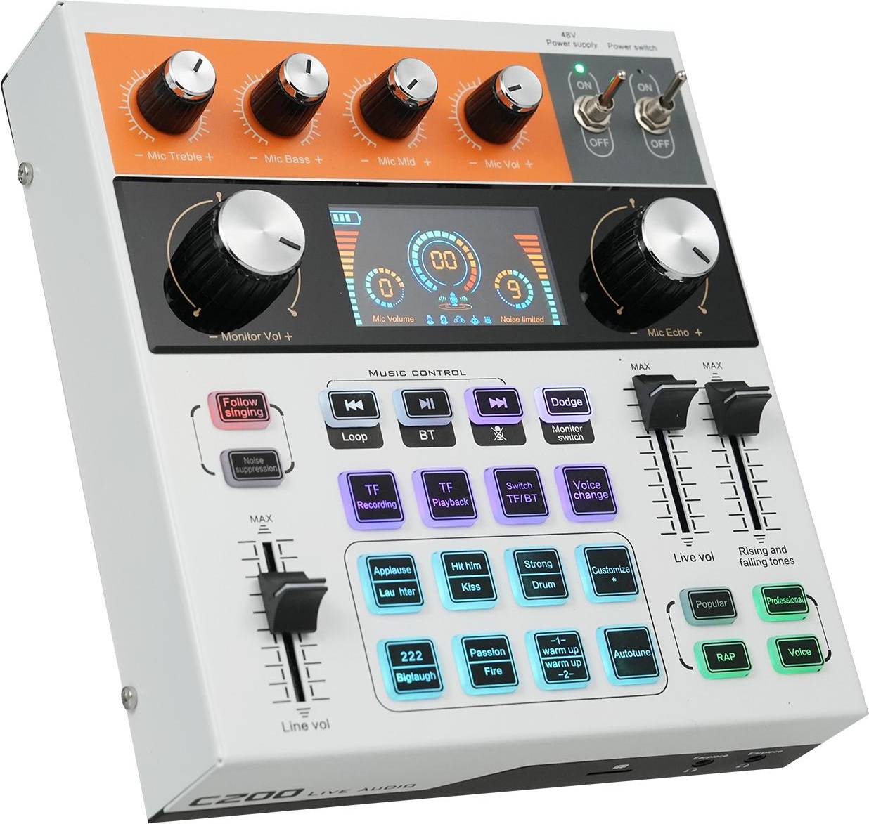 Neoglint C200 Live Sound Card Multi-function