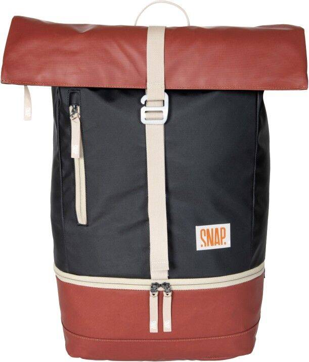 Roll Top Rucksack - Black