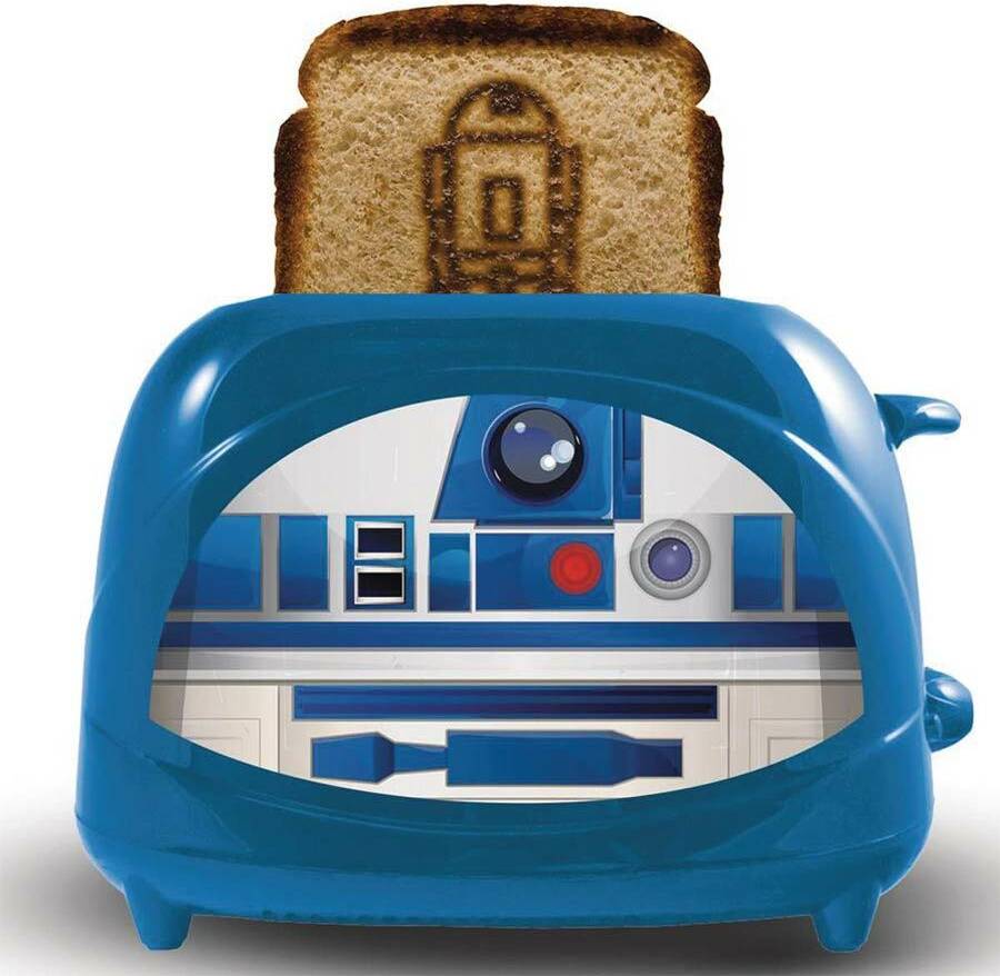 Uncanny Brands Star Wars R2-d2 Two-slice Toaster