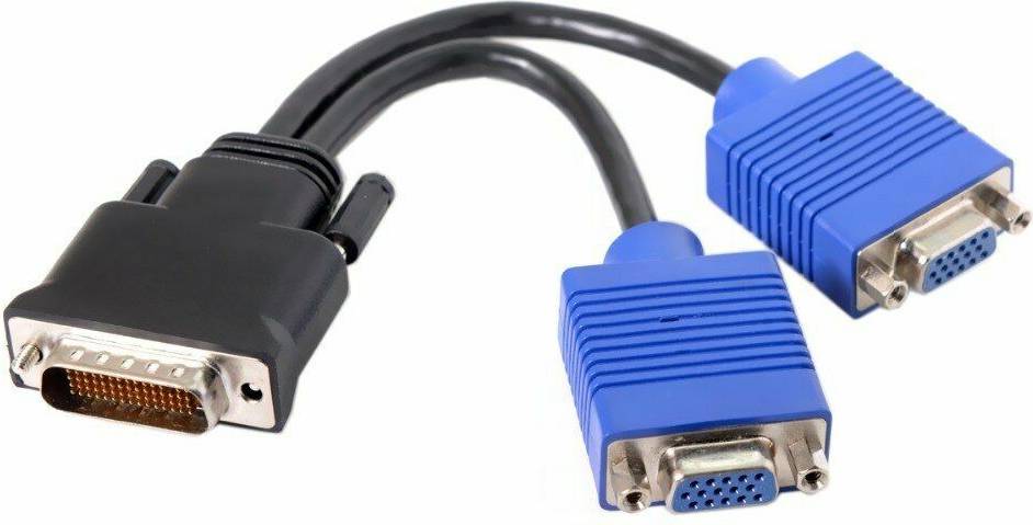 HP DMS 59Pin To 2 VGA Splitter Extension Cable