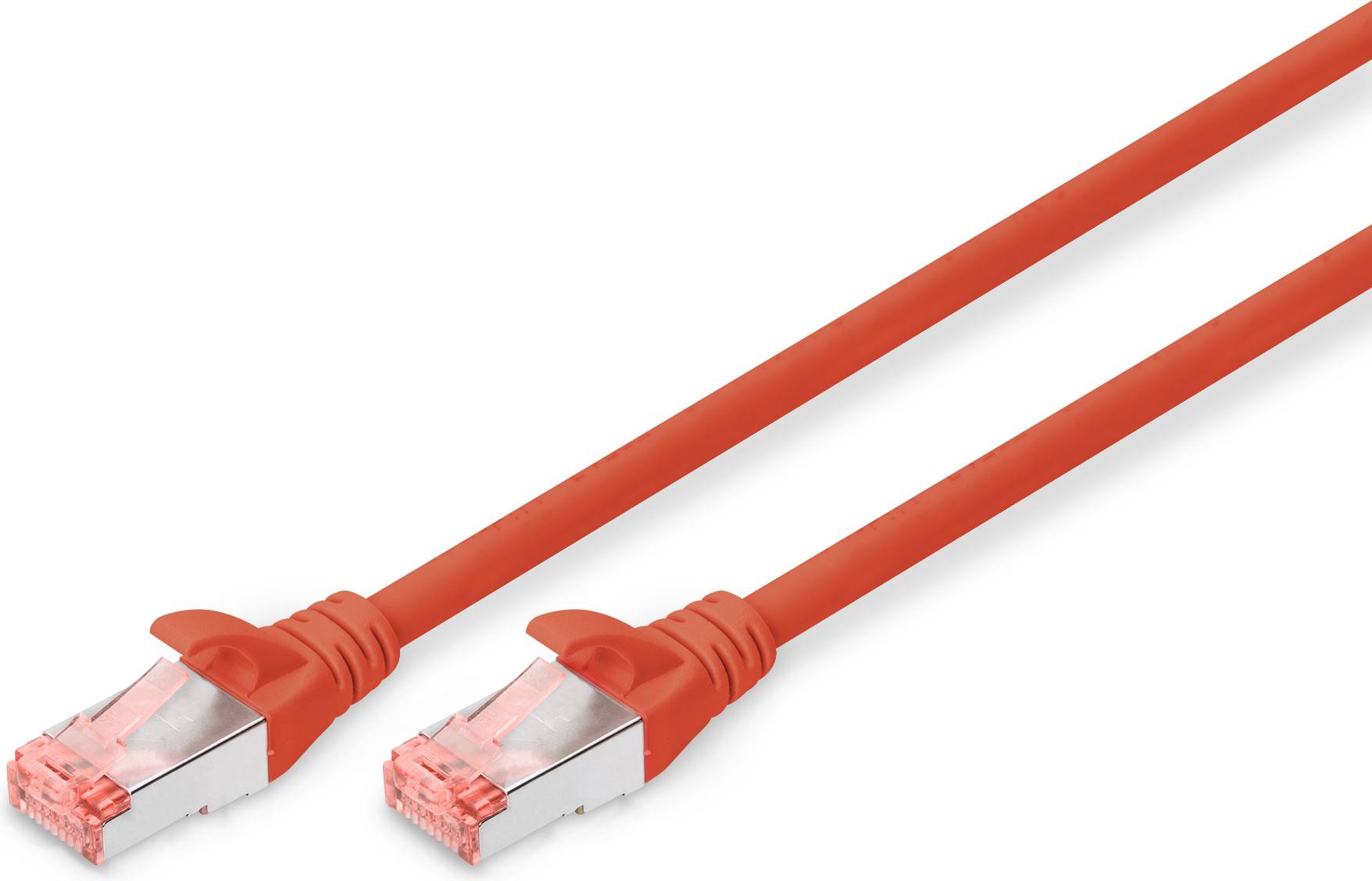 Digitus CAT 6 S/FTP RJ45 - RJ45 M-M Red 10m