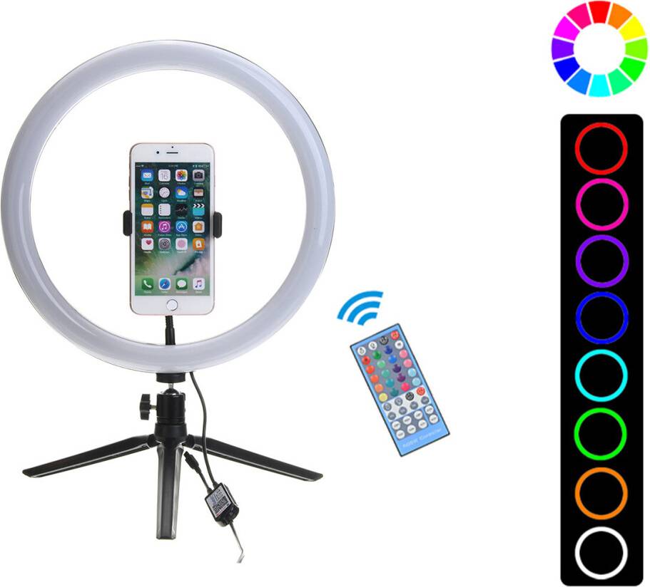 Flash Selfie LED Ring Light Desktop