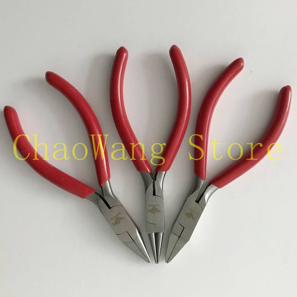 3PCS Jewelry Set Making Kit Revolving Punch Plier