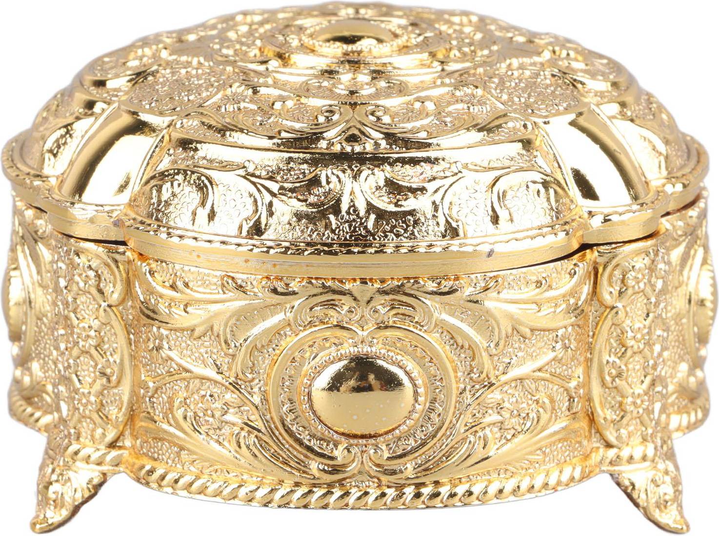 Goolrc Metal Jewelry Box Innovative Light Luxury Shell