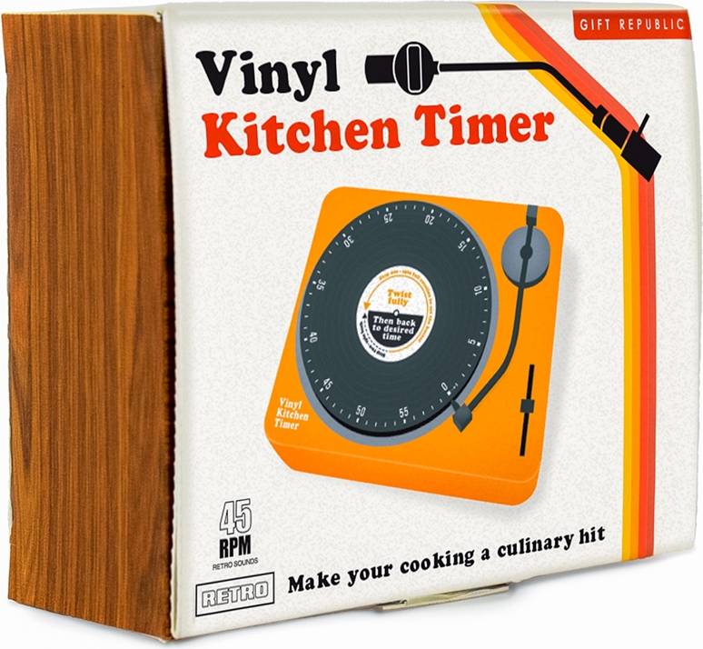 Gift Republic Vinyl Kitchen Timer