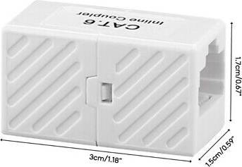 Cat6 Ethernet Extension Cable RJ45 Adapter