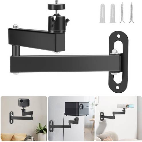 Projector wall mount EEEkit Foldable Projector Wall Ceiling Mount Bracket