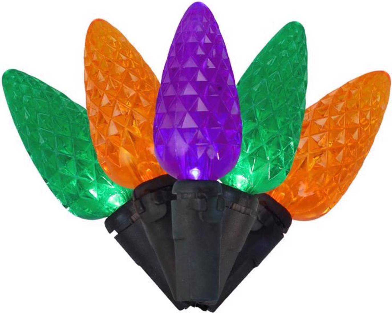 Celebrations LED Halloween Lights Multi Color 100 Count String Light