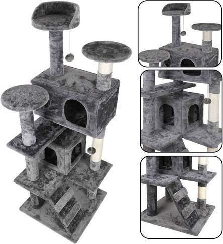 Cat tree and condo Segawe Multi-level Cat Tree Condo 53