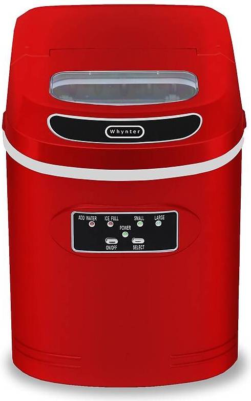 Ice maker red Whynter Compact Red