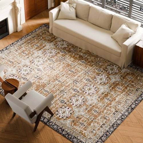 VEVOR Large Area Rug Brown