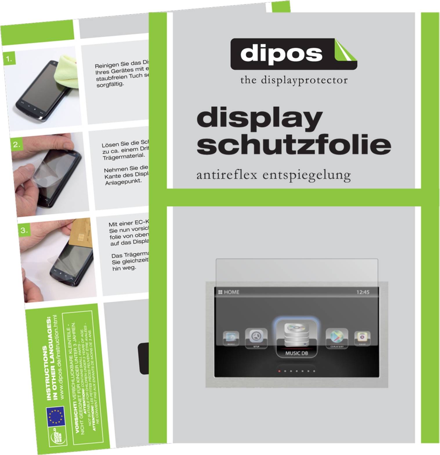 Dipos Screen Protector Cocktail Audio X50