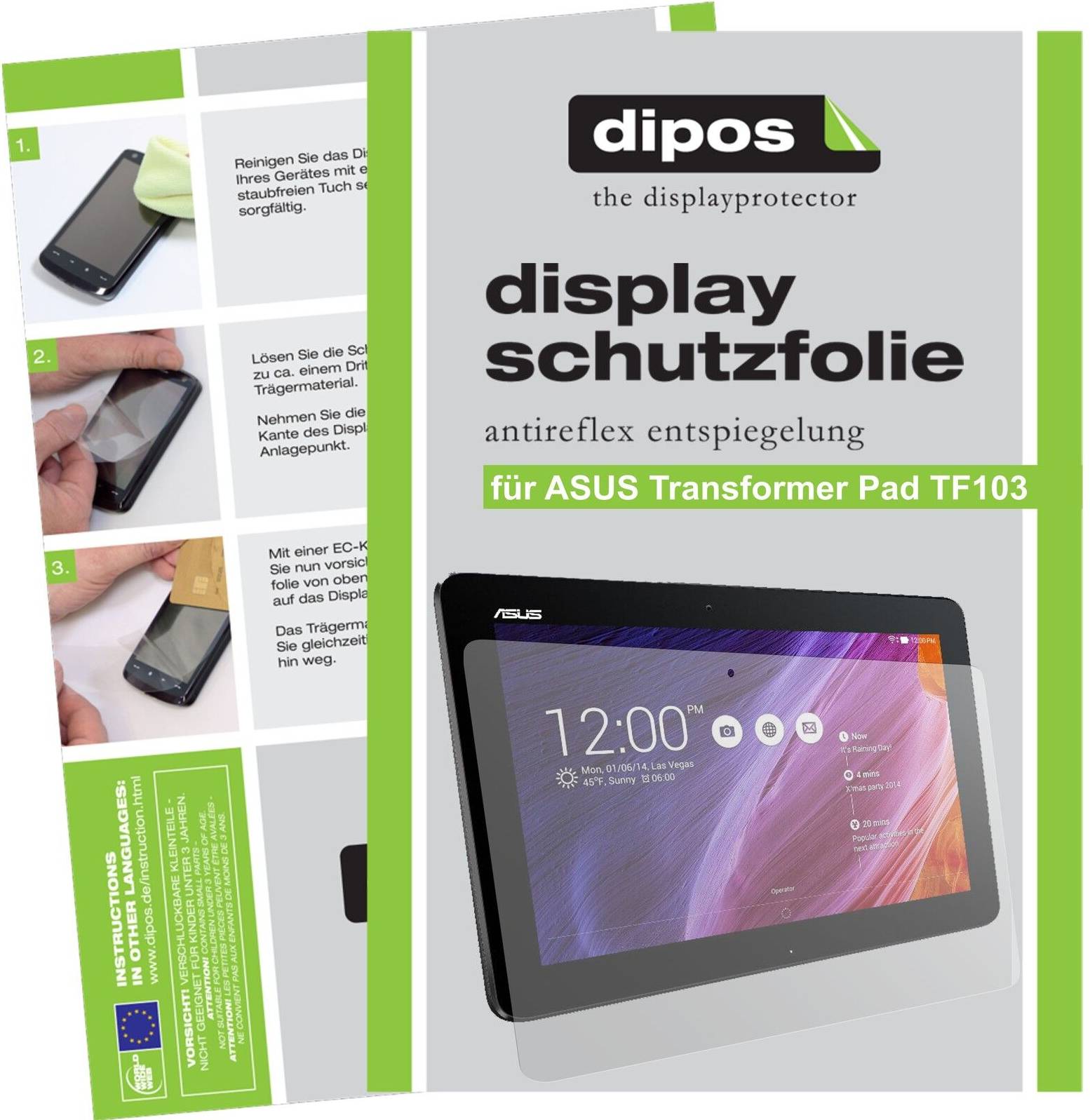 Dipos Screen Protector Asus Transformer Pad TF103C