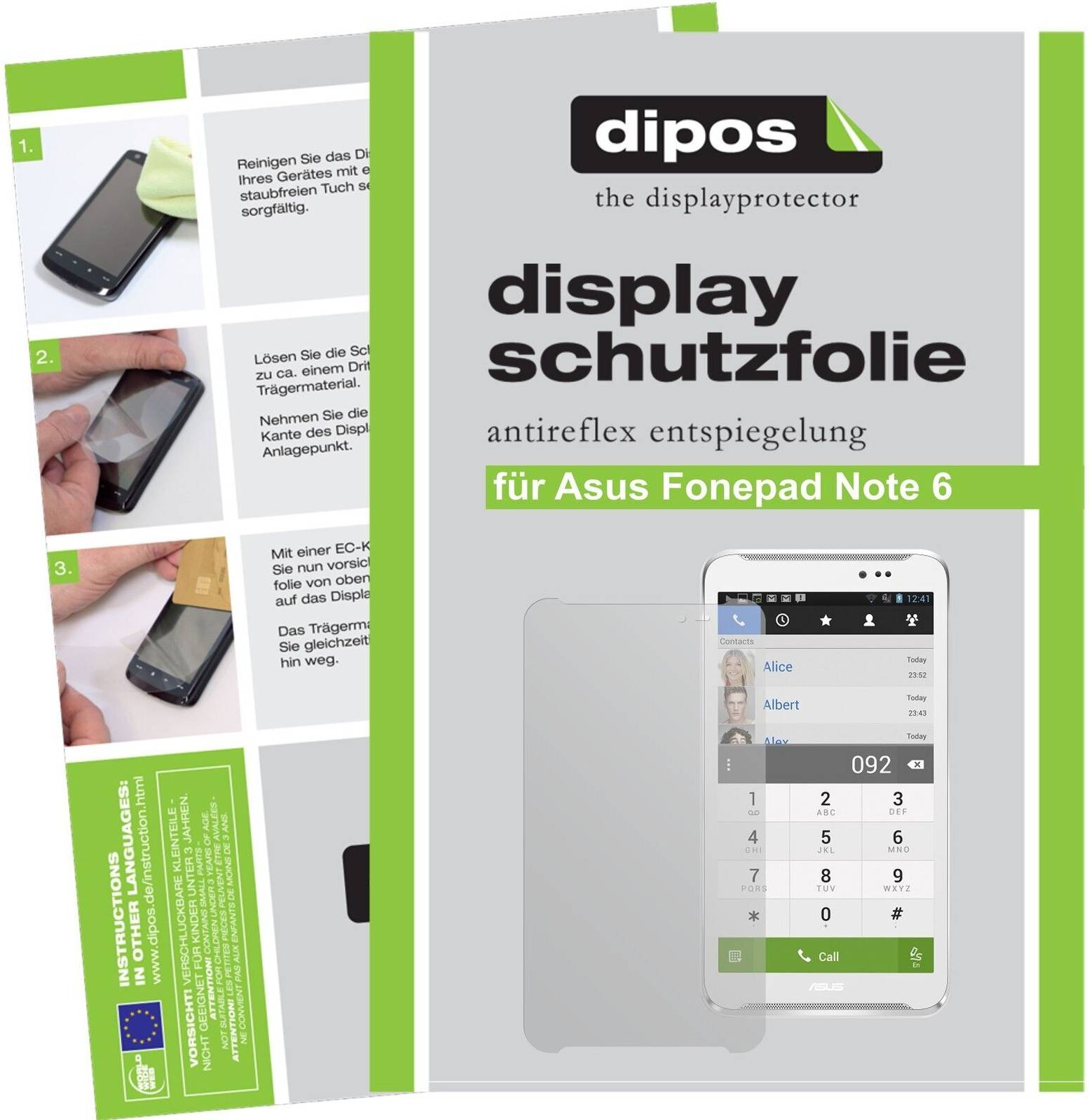 Dipos Screen Protector Asus FonePad Note 6