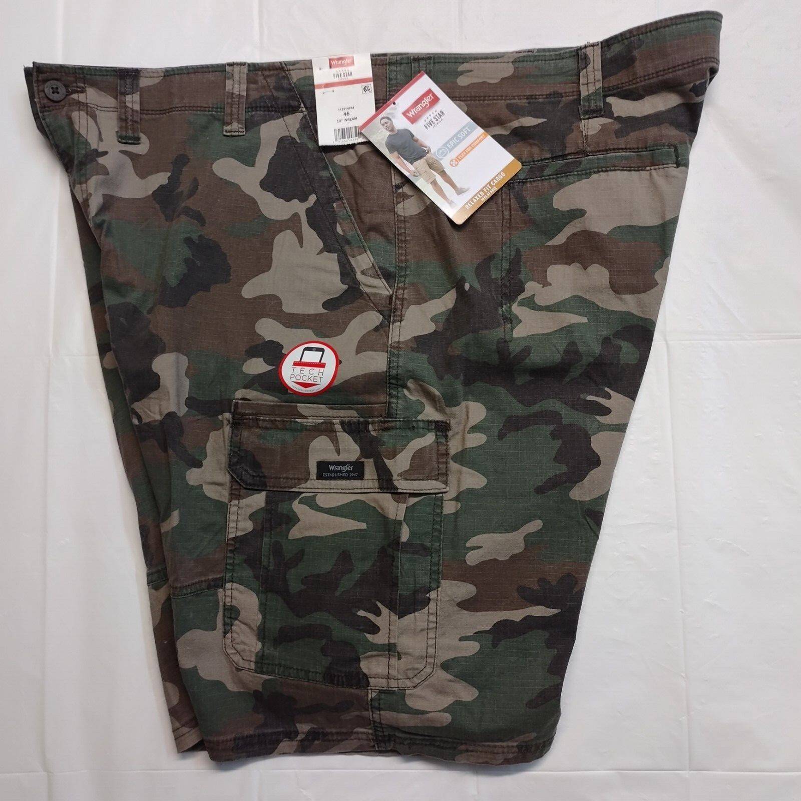 Wrangler cargo pants Wrangler Men's Rip-stop Cargo Shorts