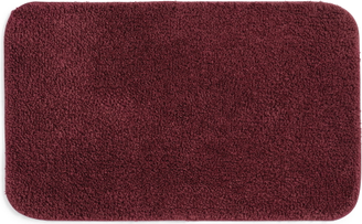 Mainstays Mainstays Basic Polyester 20 x 32 Bath Rug Red 20x32"