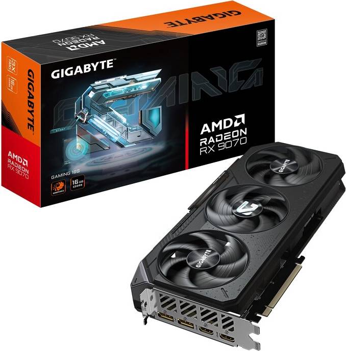 Gigabyte Radeon RX 9070 Gaming 16GB GDDR6 RAM