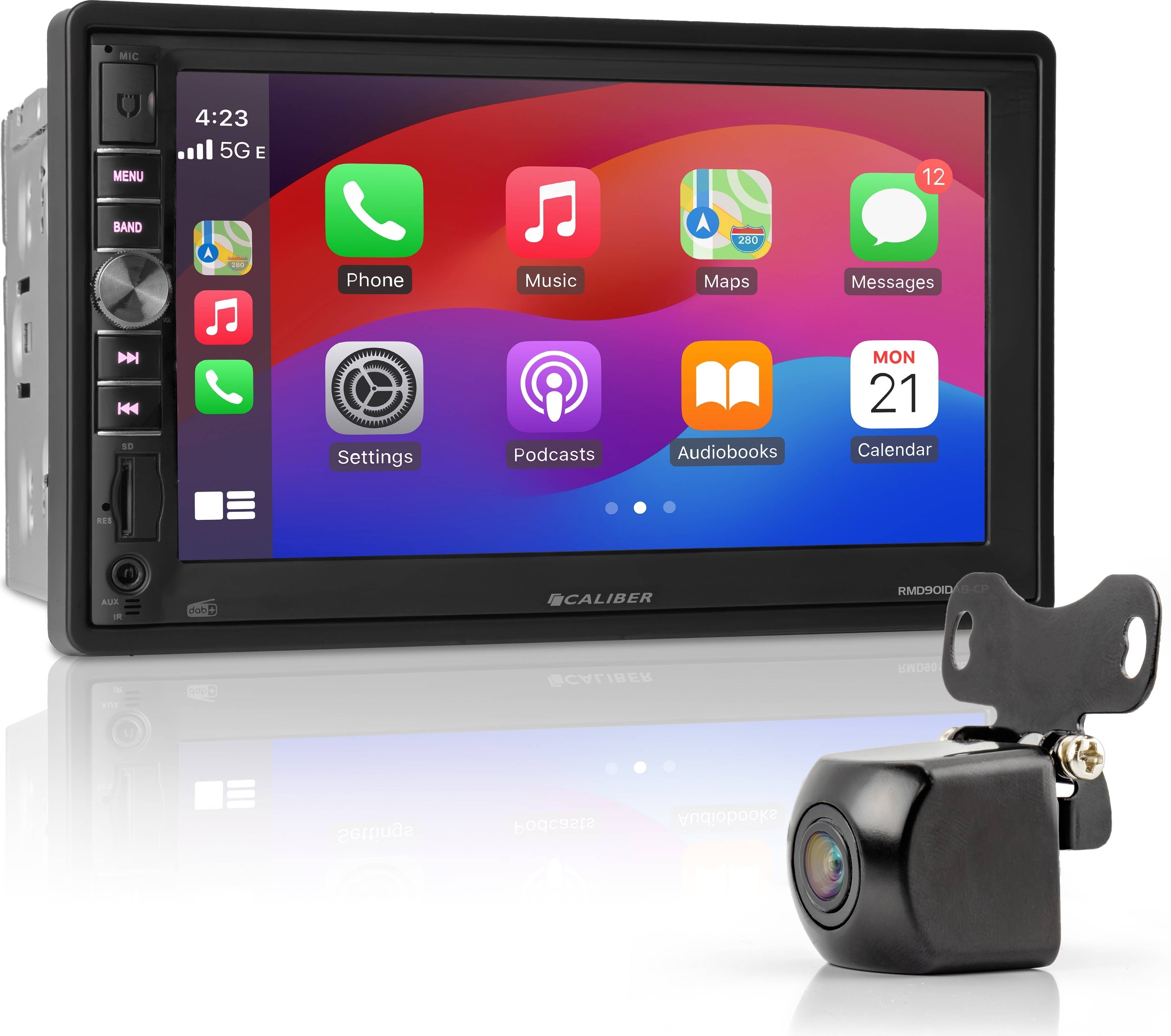 Apple carplay Caliber Autoradio CarPlay Écran Tactile 7 Inch RMD901DAB-CP